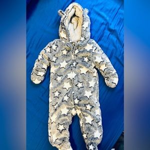 Little Wonders 9-12 Month Cold Weather Lined Pram with Built in Mittens